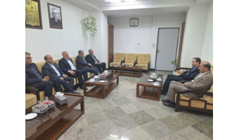 دیدار عضو‌ هیات عامل بانک صادرات ایران با رییس دانشگاه